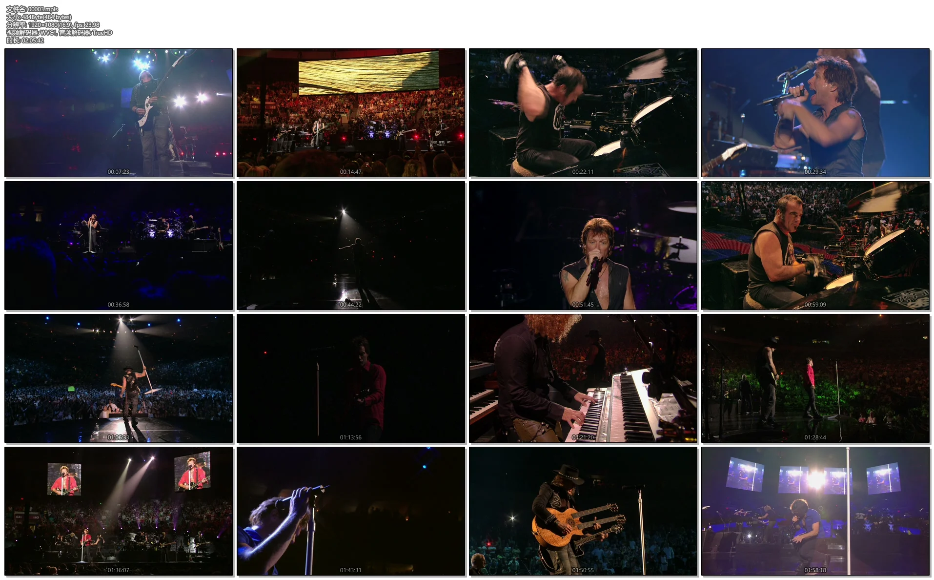 图片[3]-邦·乔维 麦迪逊花园演唱会 Bon Jovi – Live at Madison Square Garden 2008 [BDMV 42.1GB]-蓝光演唱会资源网