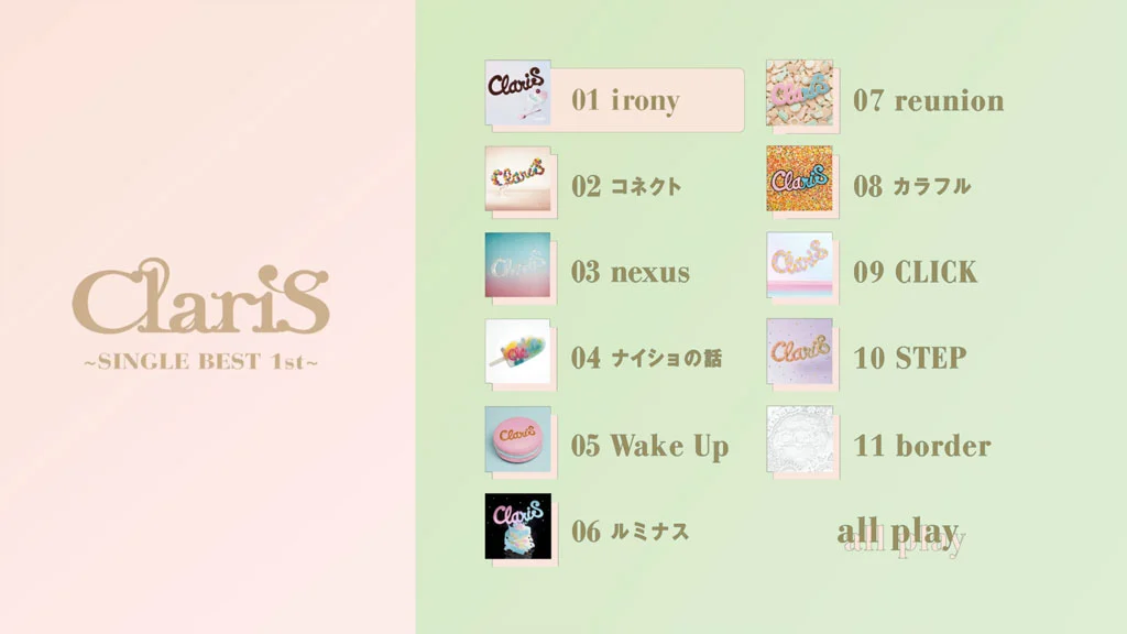 图片[2]-ClariS ～SINGLE BEST 1st～2010专辑《BDMV 11.8G》-蓝光演唱会资源网