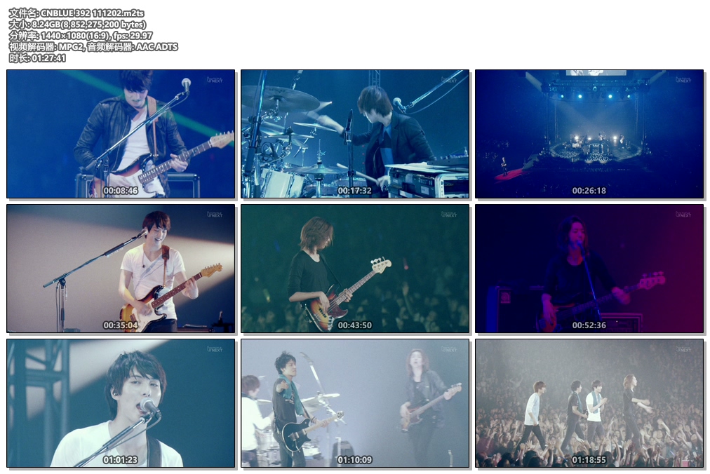 图片[5]-CNBLUE 2nd Album Release Live～392～《BDrip M2TS 8.24G》-蓝光演唱会资源网
