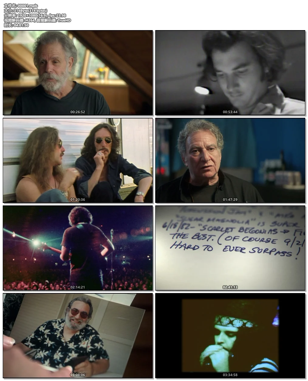 图片[6]-Grateful Dead 音乐纪录片 Grateful Dead – Long Strange Trip 2018《BDMV 2BD 65.3G》-蓝光演唱会资源网