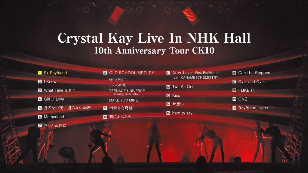 图片[2]-Crystal Kay Live in NHK Hall 10th Anniversary Tour CK10 2010 [BDMV 41.3GB]-蓝光演唱会资源网