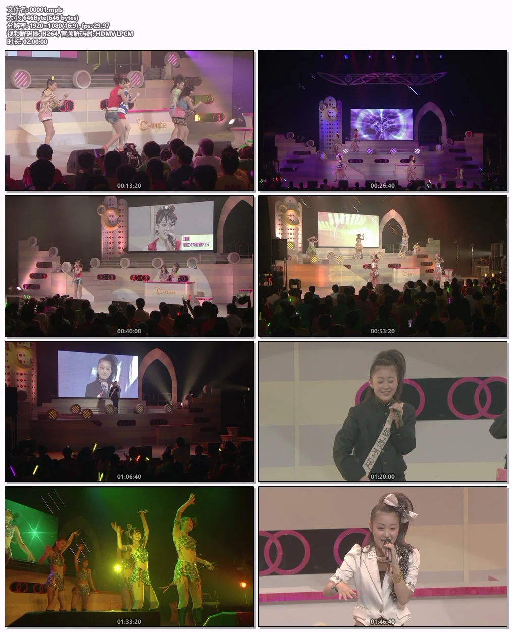 图片[6]-°C-ute Concert Tour 2011 Spring ~Cho! Cho Wonderful Tour [BDISO 40GB]-蓝光演唱会资源网