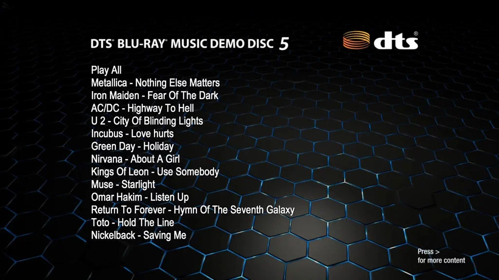 图片[2]-Dts-HD蓝光音乐演示碟5 DTS Blu-ray Music Demo Disc 5 2013《BDMV 23G》-蓝光演唱会资源网
