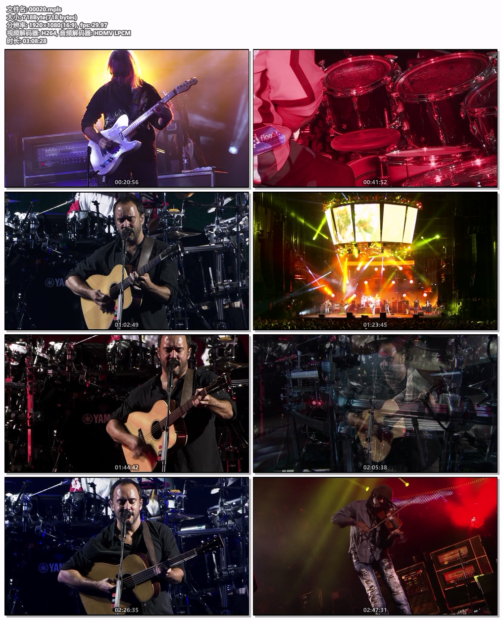 图片[6]-戴夫·马休斯 摇滚乐队 Dave Matthews Band – Live Trax Vol. 44 9.4.16 The Gorge Amphitheatre, George, WA 2017《BDMV 45.7GB》-蓝光演唱会资源网