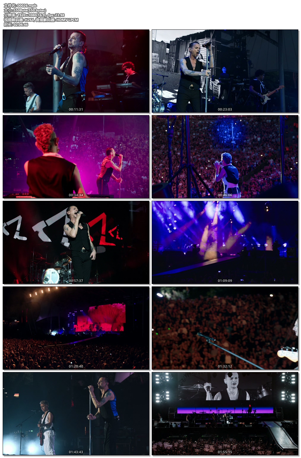 图片[4]-赶时髦 摇滚乐队 Depeche Mode – Video Singles Collection 2016 3xDVD9 [DVD ISO 16.6GB]-蓝光演唱会资源网