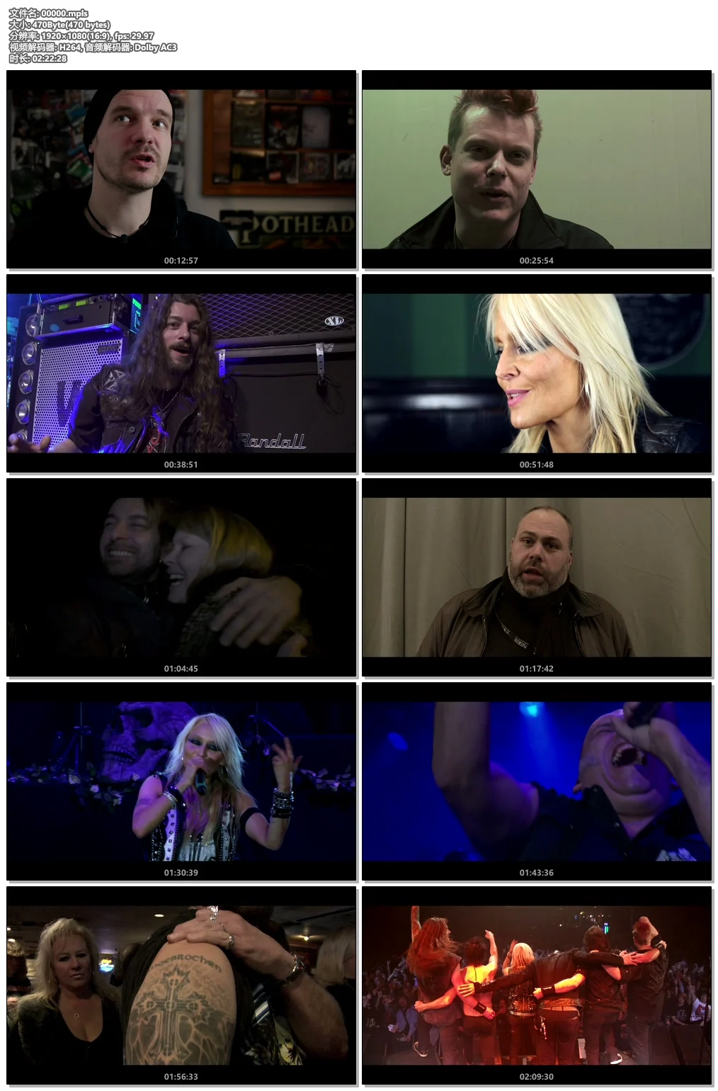 图片[2]-Doro Strong and Proud – 30 Years of Rock and Metal 2016 Disc 2《BDMV 42.4G》-蓝光演唱会资源网