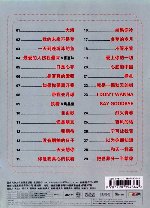 图片[2]-张雨生纪念特辑 D9原盘（DVD ISO 4.35G）-蓝光演唱会资源网