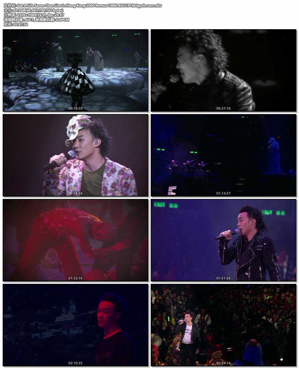 图片[4]-陈奕迅 Eason Chan Live in Hong Kong 2006 [Remux MKV 43.2GB]-蓝光演唱会资源网