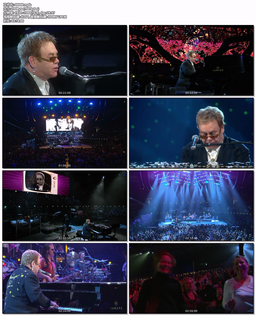 图片[6]-艾尔顿·约翰 Elton John – Elton 60 Live At Madison Square Garden 2007《BDMV 36.9GB》-蓝光演唱会资源网