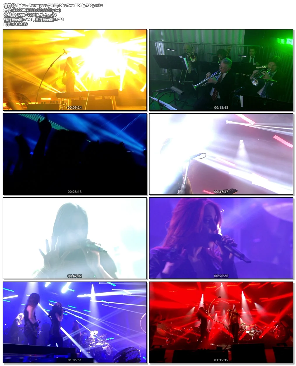 图片[5]-黯黑史诗摇滚乐队 Epica – Retrospect 10th Anniversary 2013 [BDMV 2BD 42.4GB]-蓝光演唱会资源网