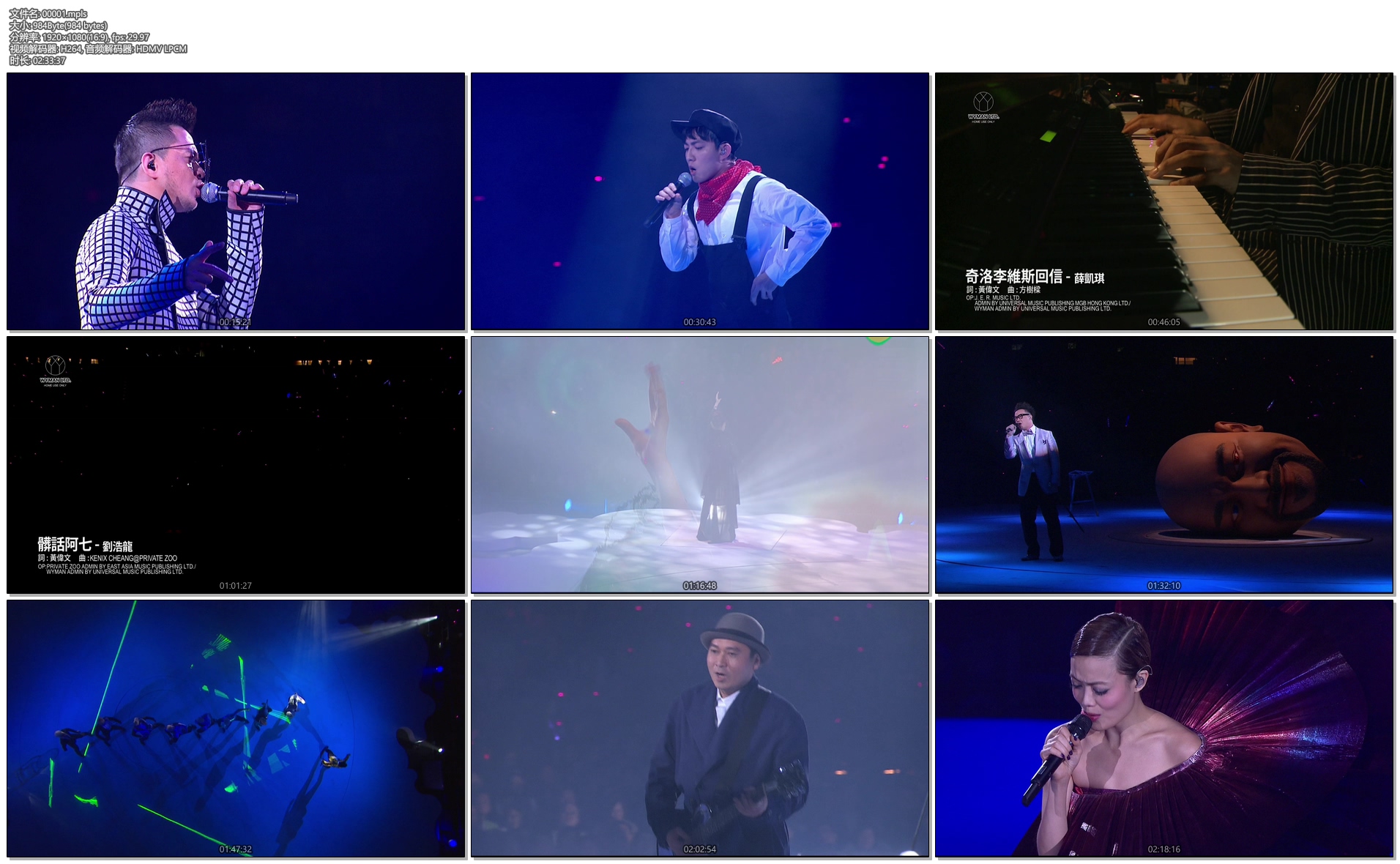 图片[10]-黄伟文作品展 Concert YY 2012 香港红馆演唱会 [BDMV 3BD 115.52G]-蓝光演唱会资源网