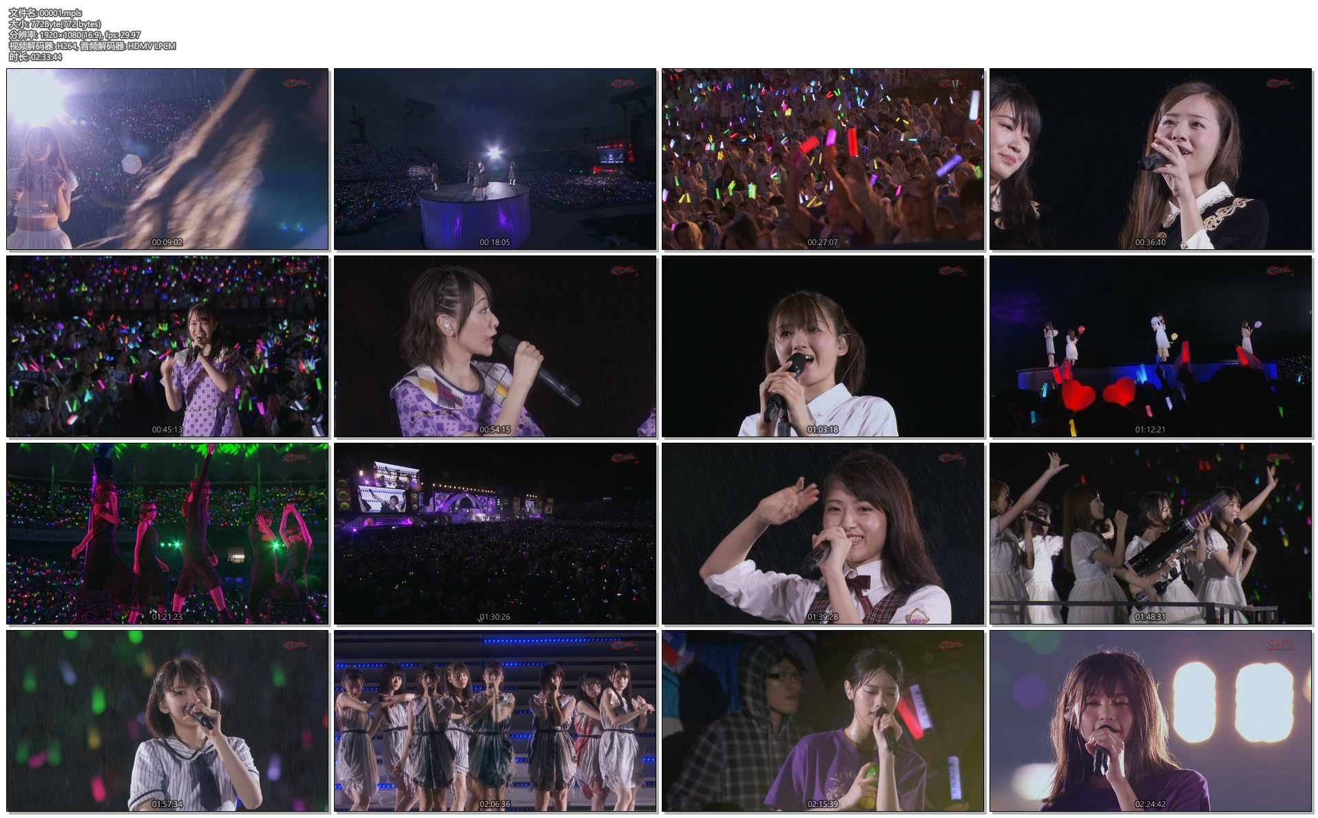 图片[3]-乃木坂46演唱会 Nogizaka46 – 4th YEAR BIRTHDAY LIVE 2016.8.28-30 JINGU STADIUM《ISO4碟 152G》-蓝光演唱会资源网