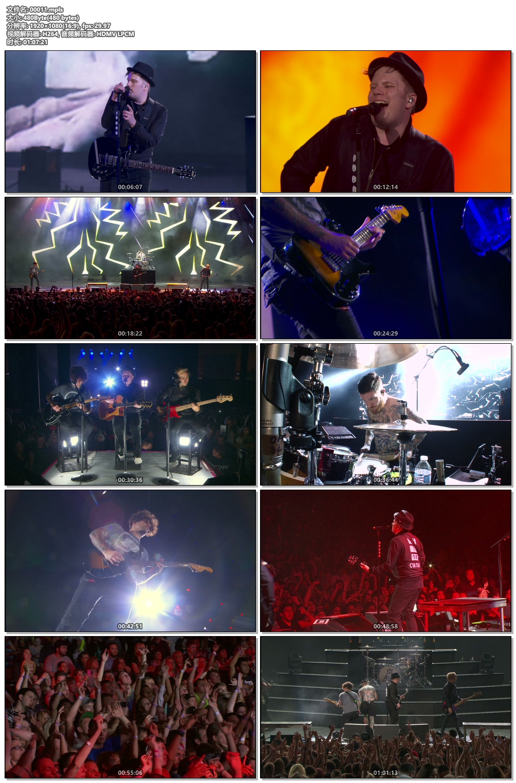 图片[6]-Fall Out Boy The Boys of Zummer Tour Live in Chicago 2016《BDMV 20.7G》-蓝光演唱会资源网