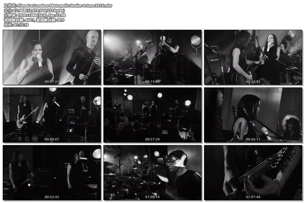 图片[2]-Tarja Turunen Act II (2016) 2018 H264《Remux MKV 38G》-蓝光演唱会资源网