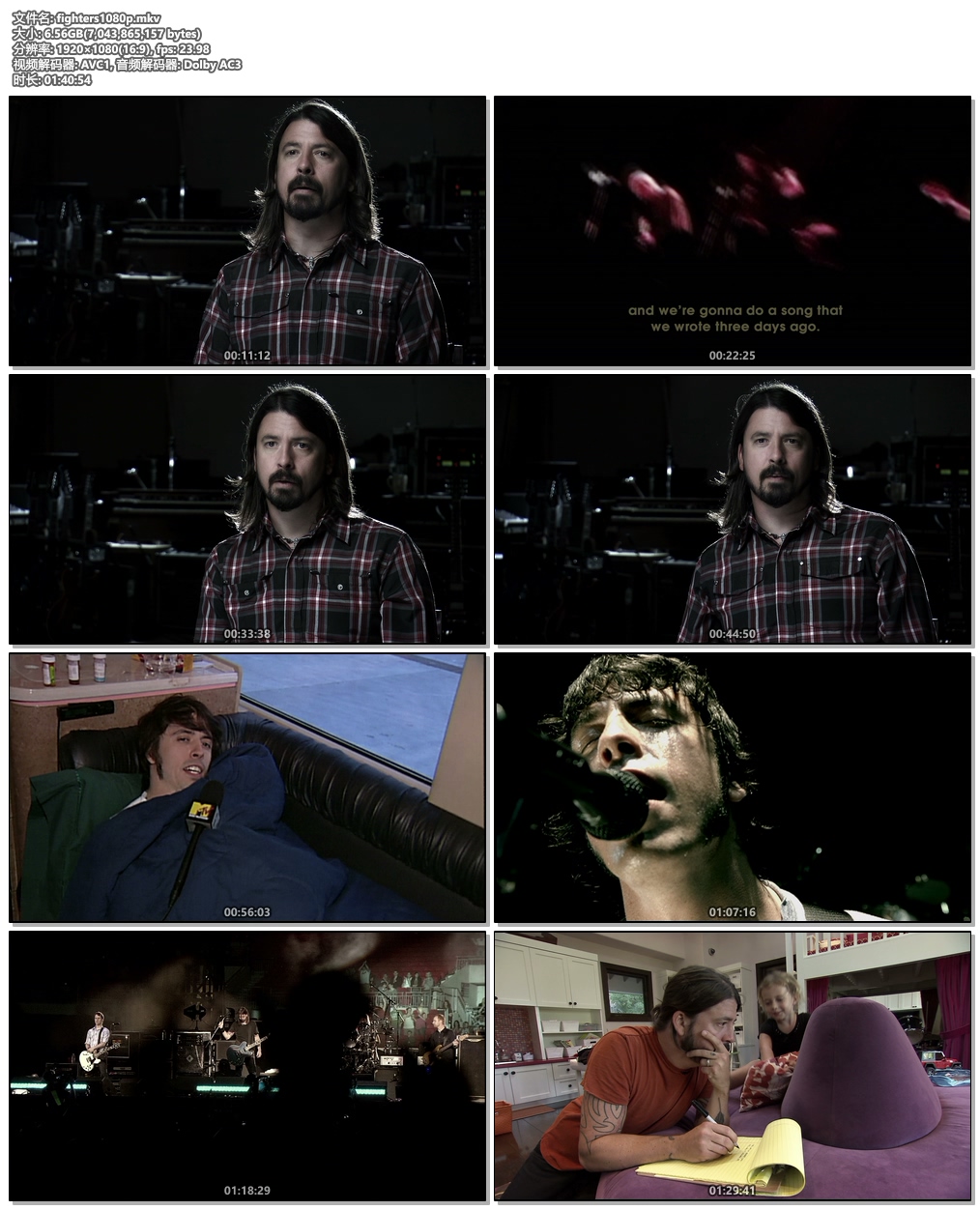 图片[4]-Foo Fighters Back And Forth 2011 1080p BluRay x264《BDrip MKV 6.55G》-蓝光演唱会资源网