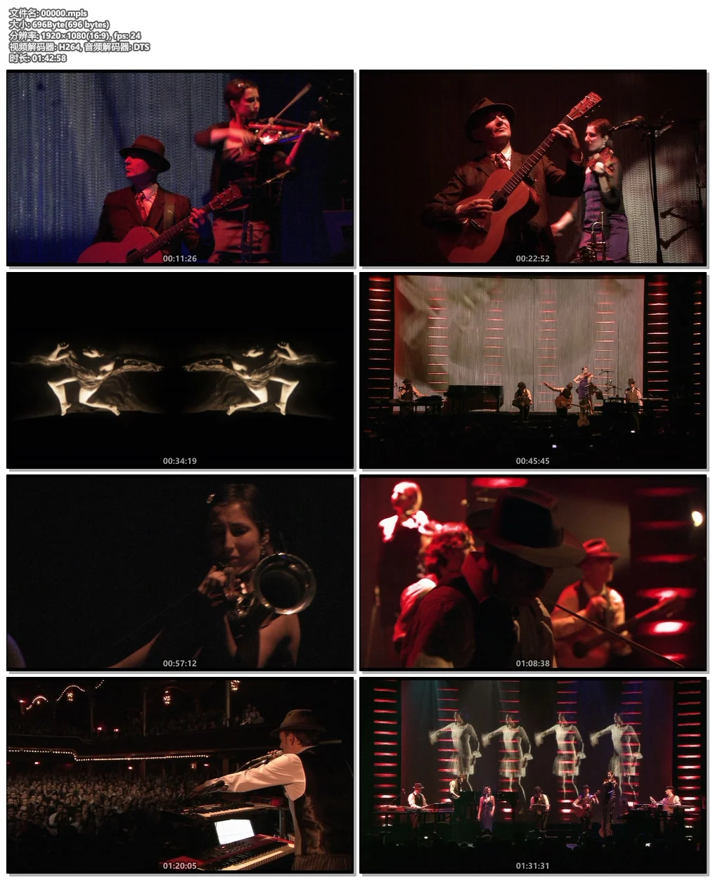 图片[6]-Gotan Project Tango 3.0 Live at The Casino de Paris 2011《BDMV 39.1G》-蓝光演唱会资源网