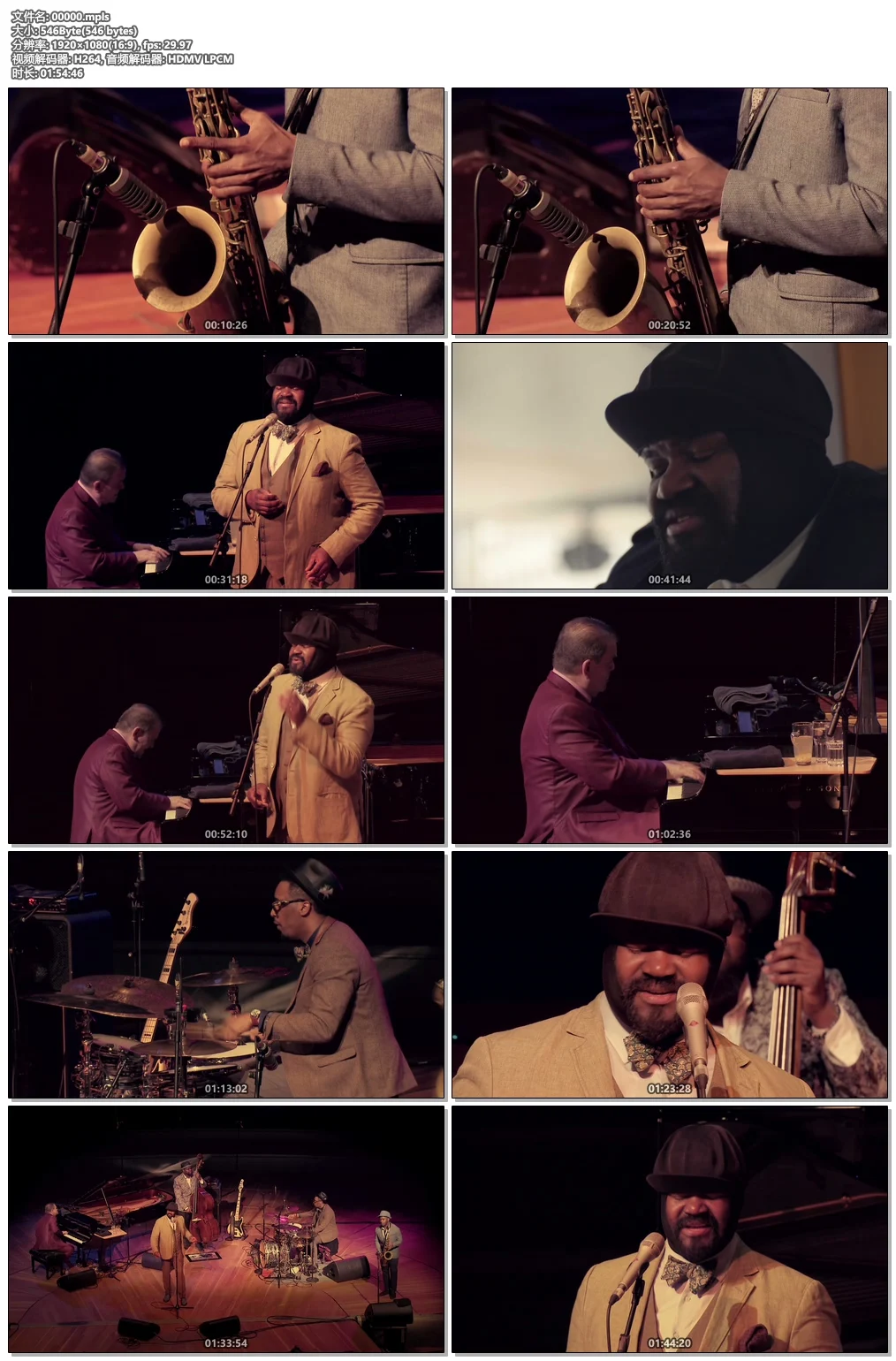 图片[5]-格雷戈里·波特 2016 德国柏林演唱会 Gregory Porter Live in Berlin 2016《ISO 31.8G》-蓝光演唱会资源网