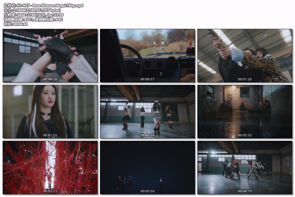 图片[2]-H1-KEY – Rose Blossom 4K 2160P [Bugs MP4 2.59GB]-蓝光演唱会资源网