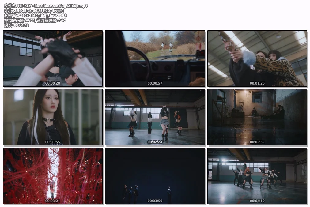 图片[2]-H1-KEY – Rose Blossom 4K 2160P [Bugs MP4 2.59GB]-蓝光演唱会资源网