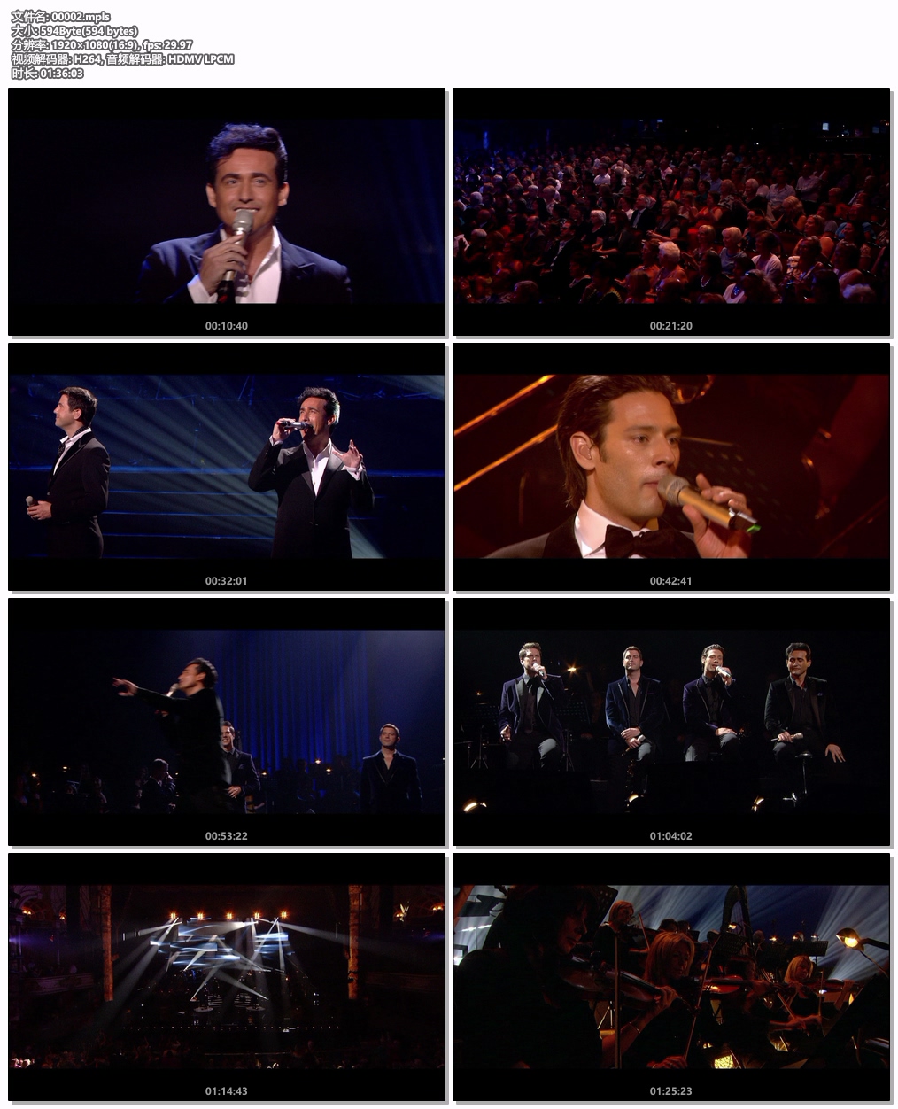 图片[6]-美声男伶 IL Divo – Live in London 2012 [BDMV 40GB]-蓝光演唱会资源网
