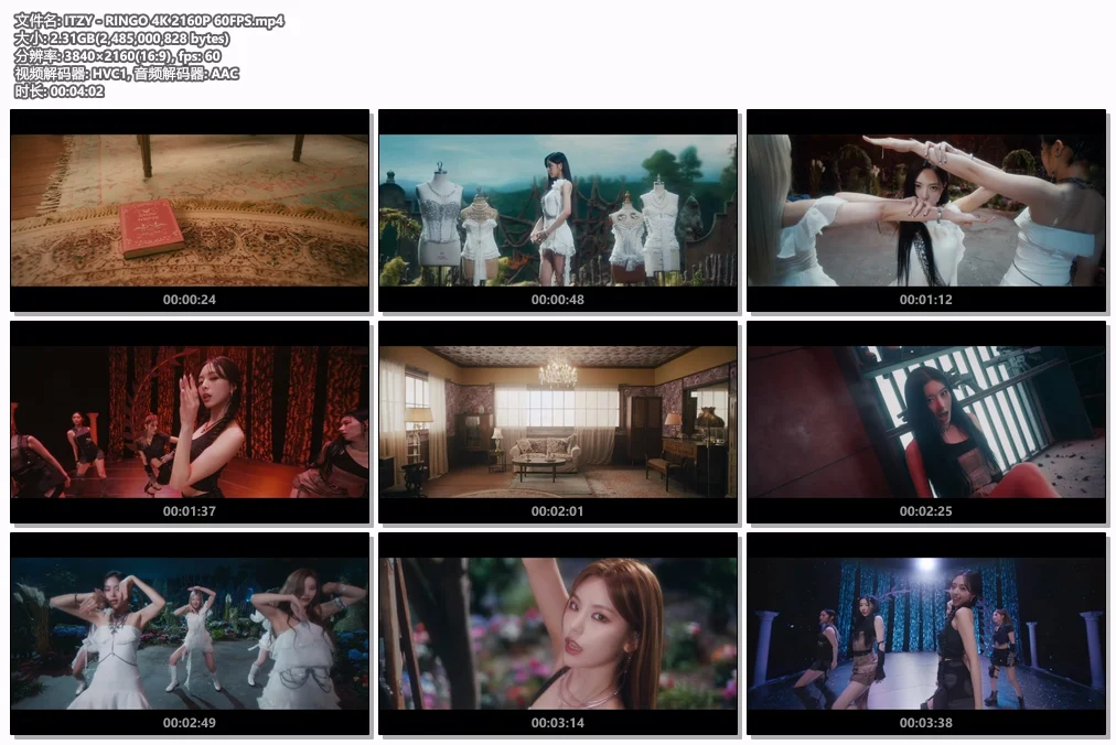 图片[2]-ITZY – RINGO 4K 2160P 60FPS [Bugs MP4 2.31GB]-蓝光演唱会资源网