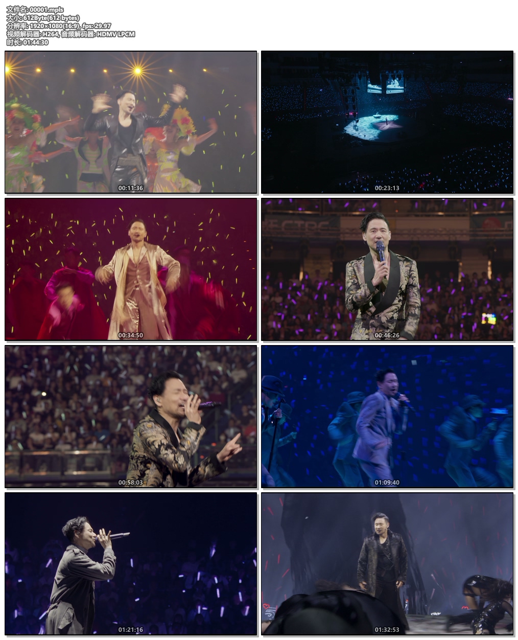 图片[4]-张学友 学友.经典 2019 世界巡回演唱会 台北站 [自购原盘] Jacky Cheung A Classic Tour Finale Taipei 2019《ISO 2BD 53.7G》-蓝光演唱会资源网