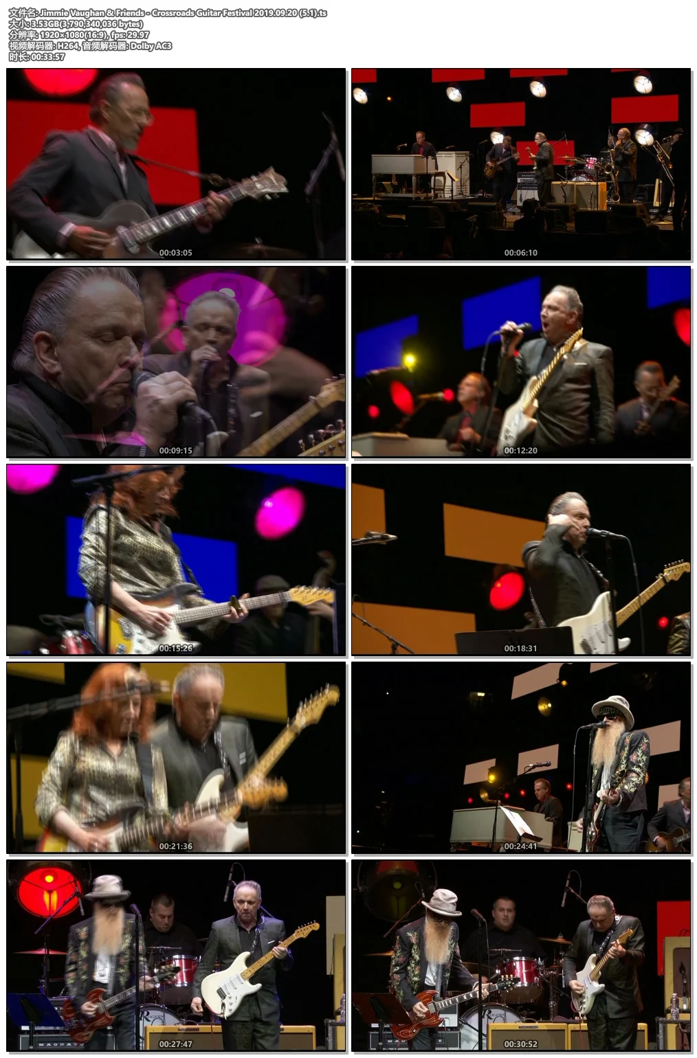 图片[5]-Jimmie Vaughan & Friends – Crossroads Guitar Festival 2019《WEB-DL TS 3.53G》-蓝光演唱会资源网