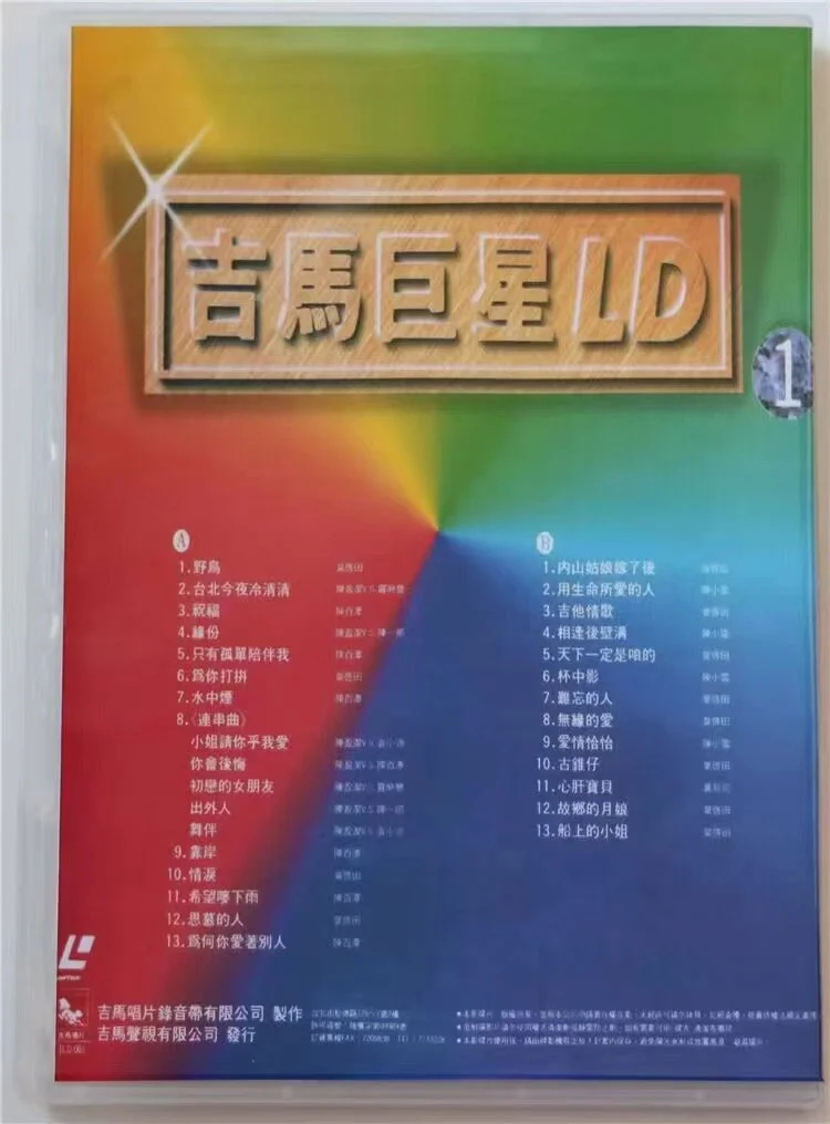 图片[2]-吉马巨星LD专辑  (一) [LD转] [DVD ISO 3.44G+2.86G]-蓝光演唱会资源网