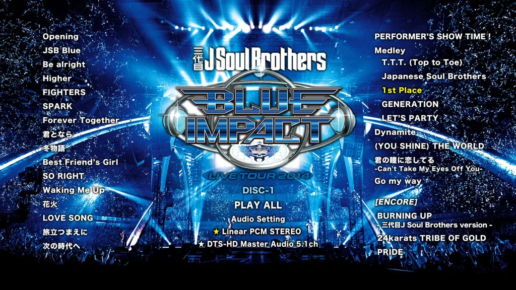 图片[3]-三代目 J Soul Brothers – LIVE TOUR 2014 “BLUE IMPACT” 2014《BDMV 2BD 53.3》-蓝光演唱会资源网