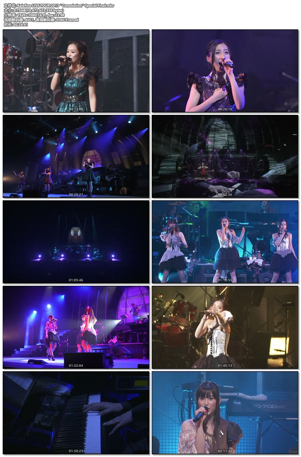 图片[5]-Kalafina LIVE TOUR 2013 Consolation Special Final《BDrip MKV 9.75G》-蓝光演唱会资源网