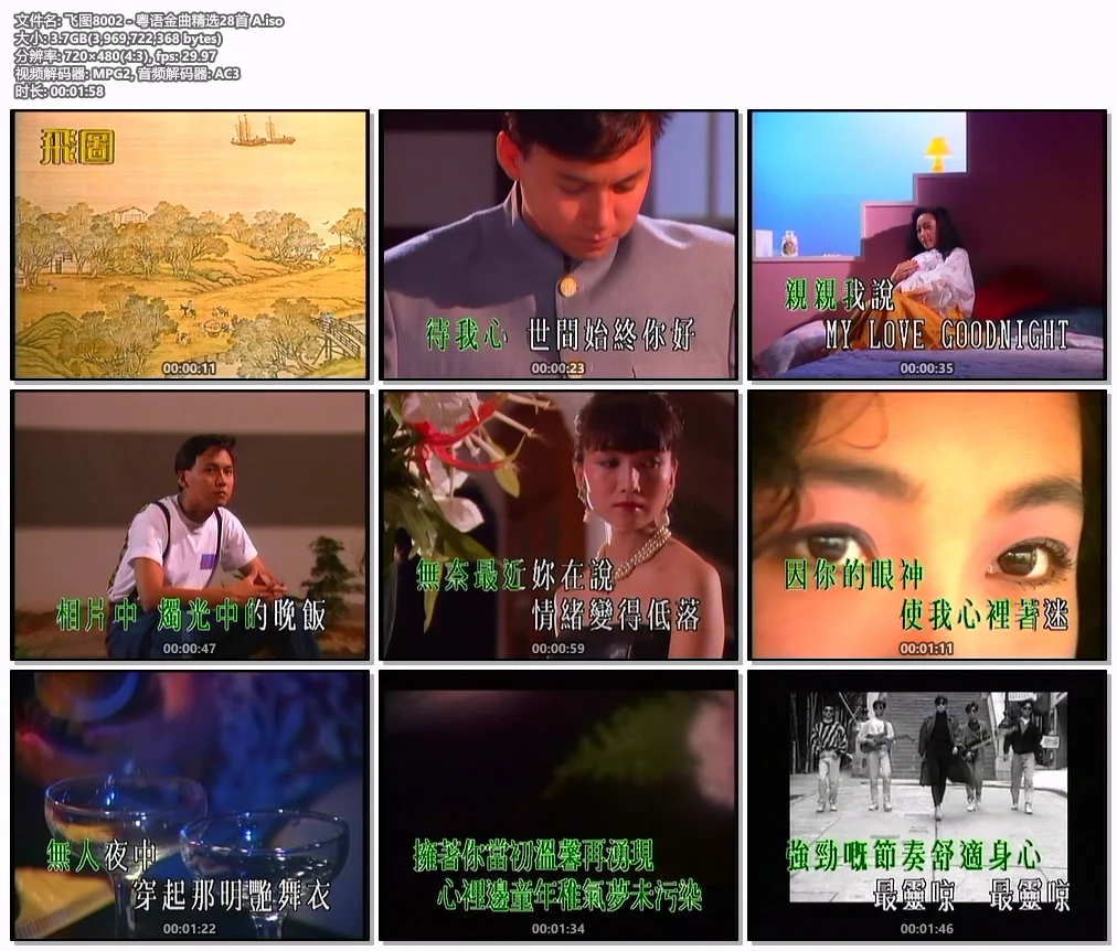 图片[2]-群星 – 飞图8002粤语金曲精选卡拉OK [LD转DVD] [3.7G+4.04G]-蓝光演唱会资源网