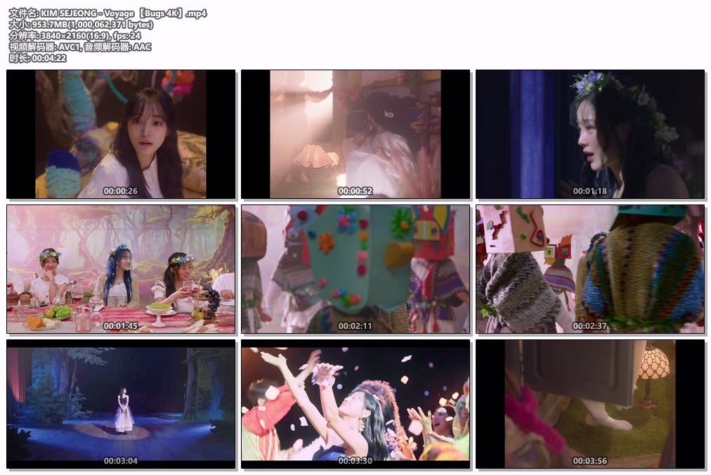 图片[2]-KIM SEJEONG – Voyage 4K 2160P [Bugs MP4 953.7MB]-蓝光演唱会资源网