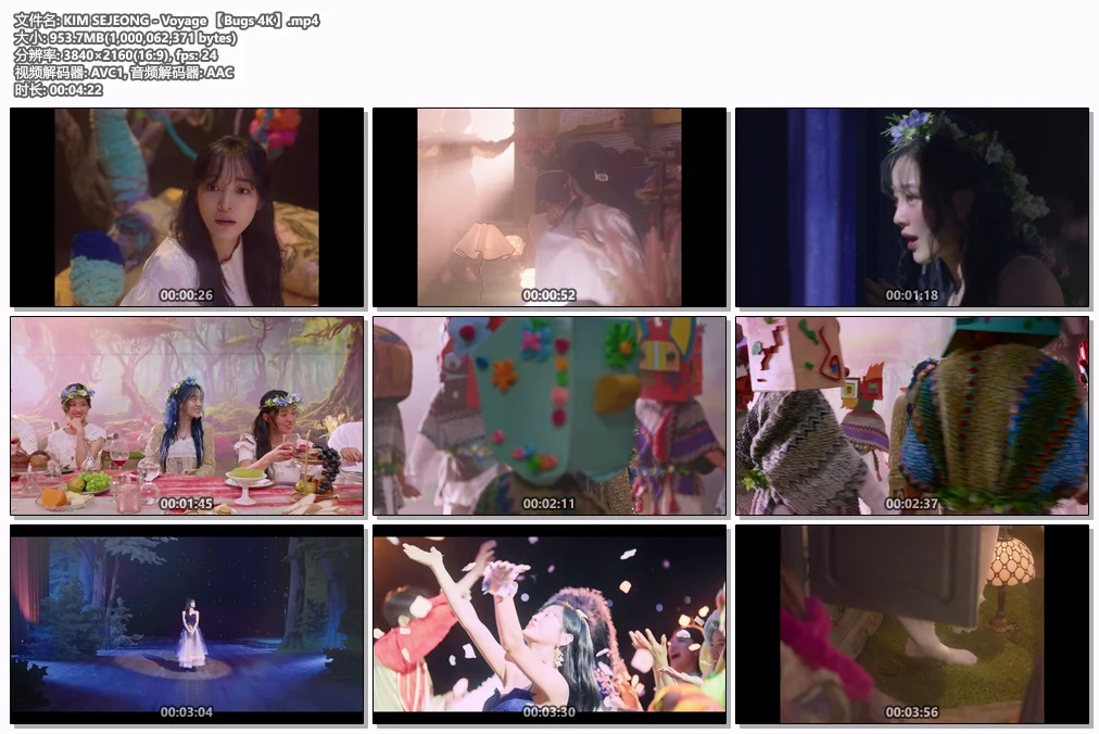 图片[2]-KIM SEJEONG – Voyage 4K 2160P [Bugs MP4 953.7MB]-蓝光演唱会资源网