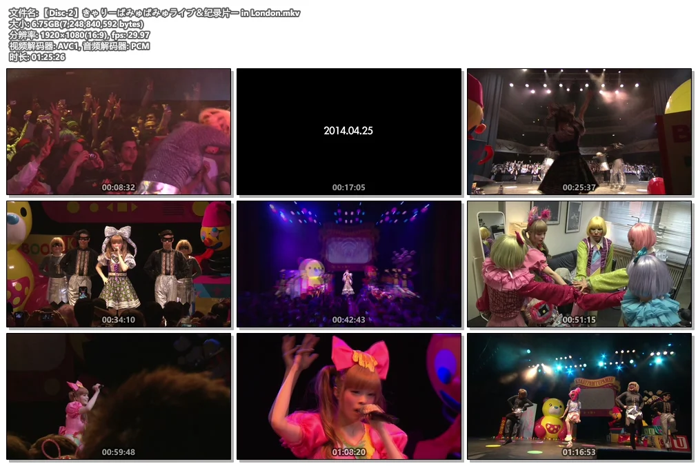 图片[4]-竹村桐子 KPP 2014 JAPAN ARENA TOUR きゃりーぱみゅぱみゅのからふるぱにっくTOY BOX《BDrip MKV 16.7G》-蓝光演唱会资源网