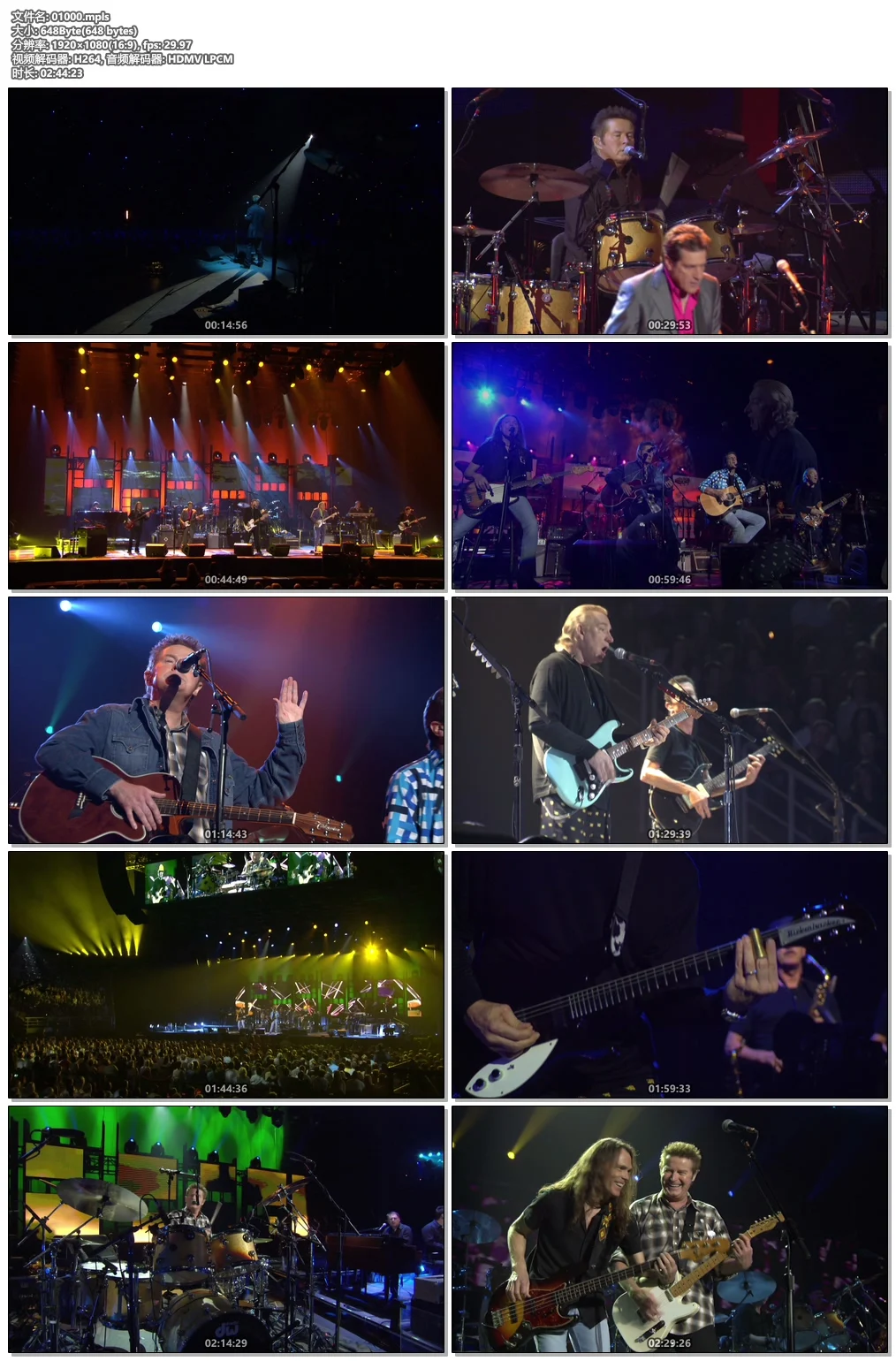 图片[6]-老鹰乐队墨尔本告别巡回演唱会 Eagles: The Farewell 1 Tour – Live from Melbourne 2004《ISO 42.2G》-蓝光演唱会资源网