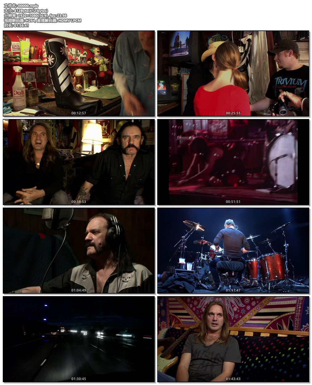 图片[5]-音乐纪录片 Lemmy – 49% Mother Fker, 51% Son Of A Bitch 2010《BDMV 43.5M》-蓝光演唱会资源网