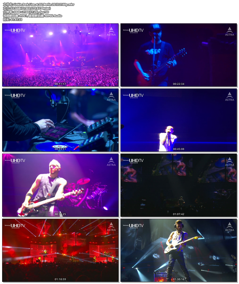 图片[5]-Linkin Park – Live at O2 Berlin 2015 2160p 4K《HDTV MKV 22.2G》-蓝光演唱会资源网