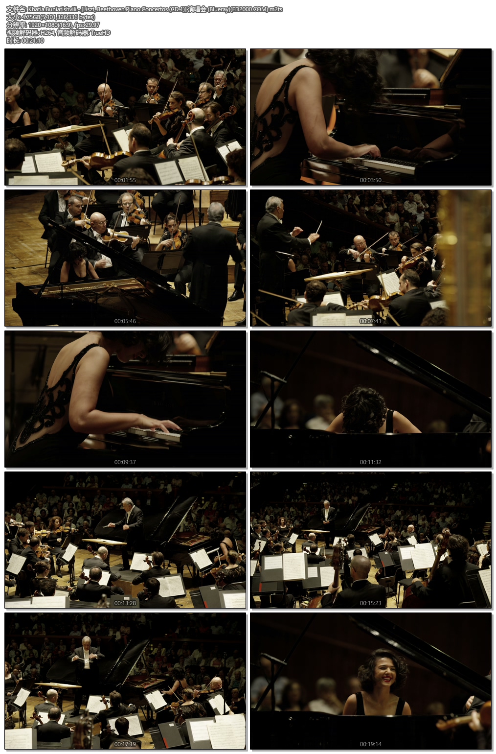 图片[3]-李斯特 第2号钢琴协奏曲＆贝多芬：第1号钢琴协奏曲 Liszt, Beethoven.Piano Concertos《Remux M2TS 12.8G》-蓝光演唱会资源网