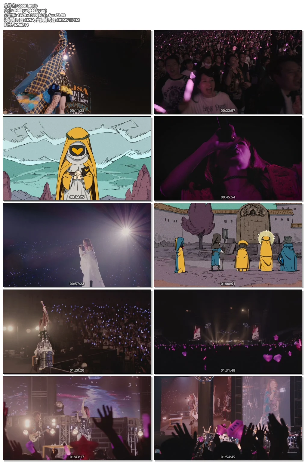 图片[6]-LiSA LiVE is Smile Always ~364+JOKER~ at YOKOHAMA ARENA《BDMV 34G》-蓝光演唱会资源网