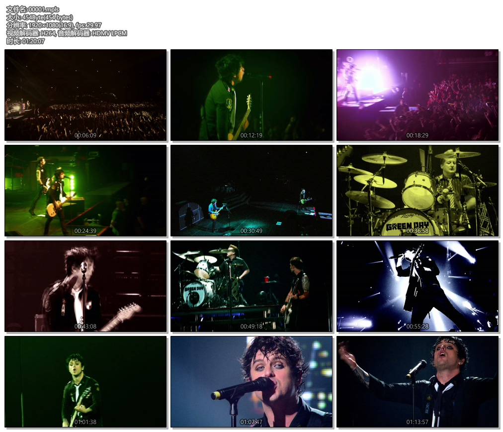图片[3]-绿日乐队 Green Day: Awesome as Fuck 2011 日本演唱会实况《ISO 19.16G》-蓝光演唱会资源网