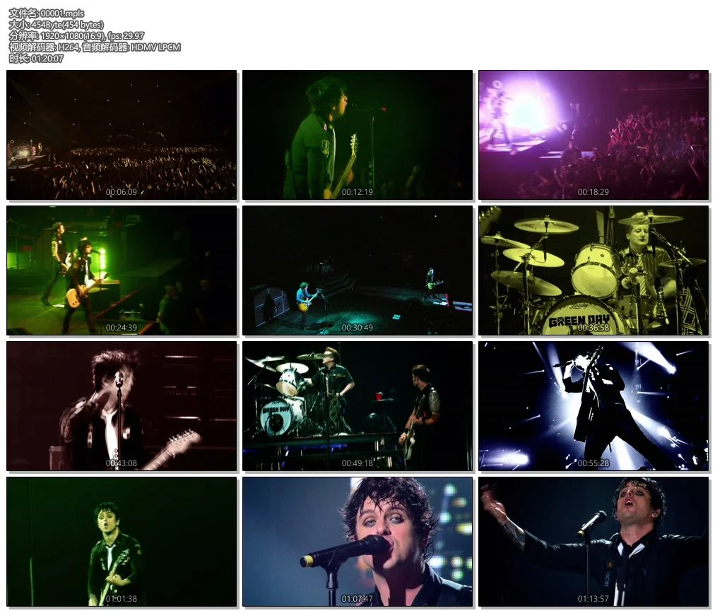 图片[3]-绿日乐队 Green Day: Awesome as Fuck 2011 日本演唱会实况《ISO 19.16G》-蓝光演唱会资源网