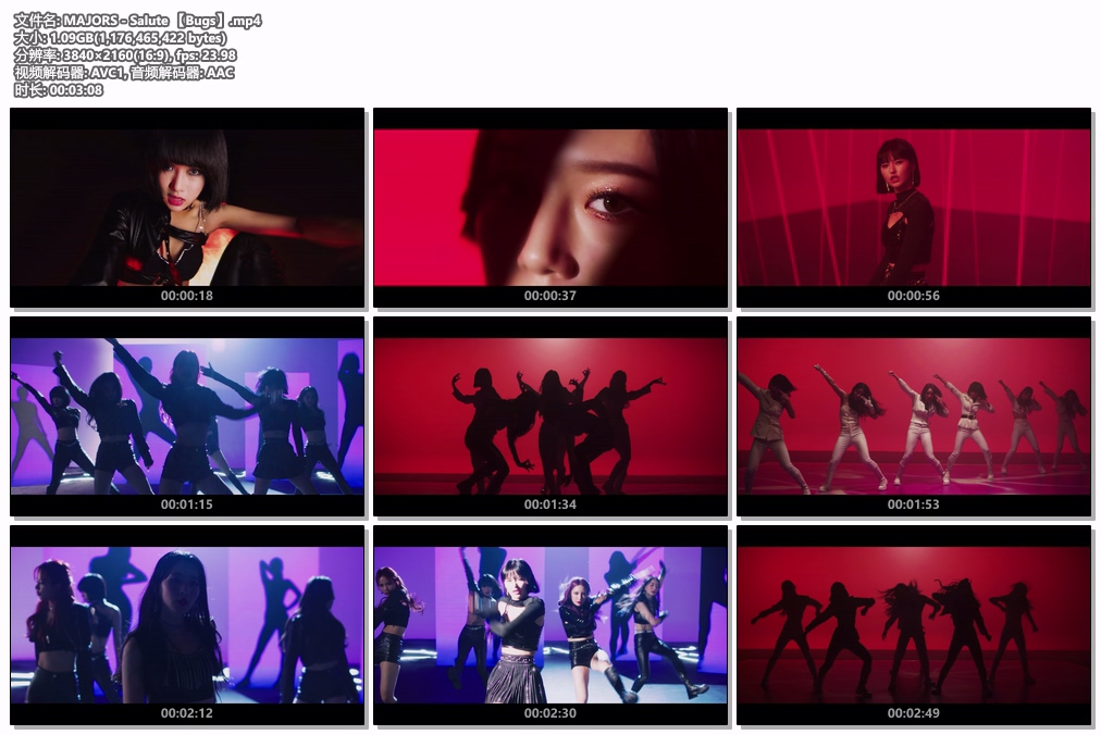 图片[2]-MAJORS – Salute 4K 2160P [Bugs MP4 1.09GB]-蓝光演唱会资源网