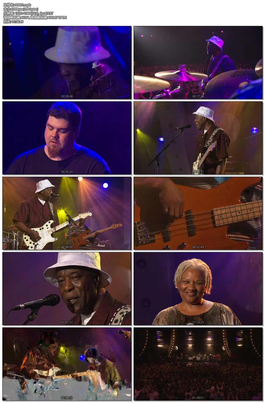 图片[5]-蒙特勒爵士音乐节蓝调音乐会 Carlos Santana Presents Blues at Montreux 2004 [BDMV 40.9GB]-蓝光演唱会资源网