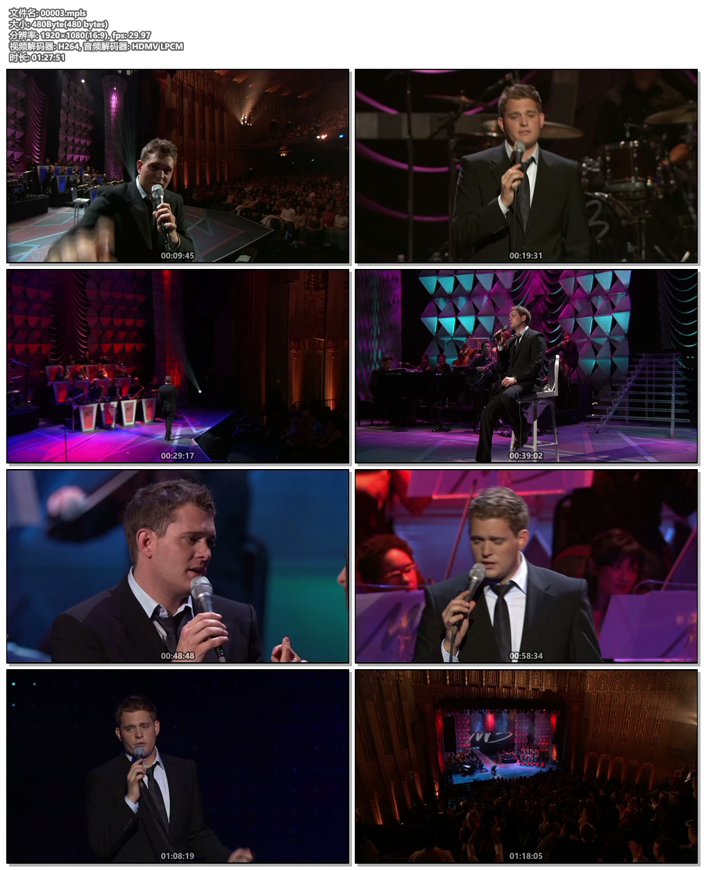 图片[5]-Michael Buble – Caught In The Act 2005(2009)《BDMV 23.1G》-蓝光演唱会资源网
