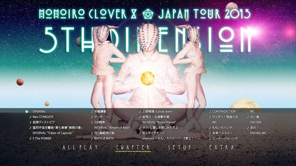 图片[2]-桃色幸运草Z Momoiro Clover Z JAPAN TOUR 2013 5TH DIMENSION《ISO 45.2G》-蓝光演唱会资源网