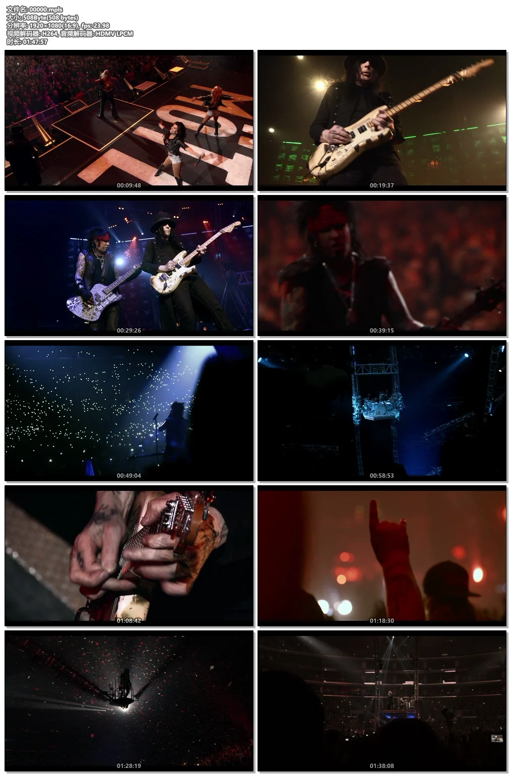 图片[6]-Motley Crue – The End – Live in Los Angeles 2016 Blu-ray AVC 1080p LPCM 2.0 DTS-HD MA 5.1《BDMV 35.4G》-蓝光演唱会资源网