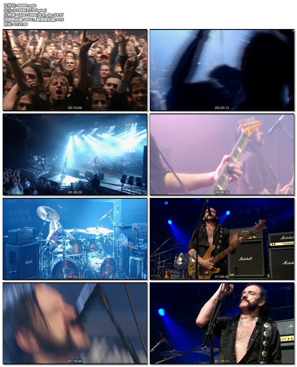 图片[5]-Motorhead – Stage Fright 2014 Blu-ray VC-1 1080i DTS-HD MA 5.1《BDMV 16.8G》-蓝光演唱会资源网