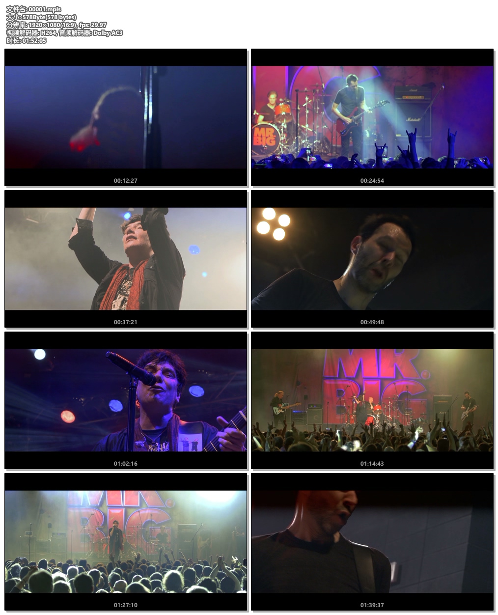 图片[6]-大先生乐队 Mr. Big – Live From Milan 2018《BDMV 22.2G》-蓝光演唱会资源网