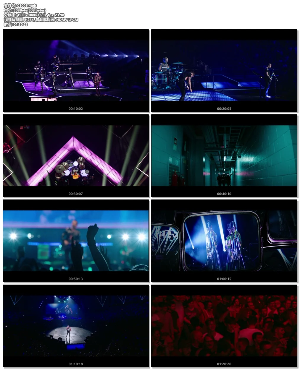 图片[5]-缪斯乐队：模拟理论 Muse – Simulation Theory 2020 Blu-ray 1080p DTS-HDMA AVC-MIDDLE《BDMV 22.3G》-蓝光演唱会资源网