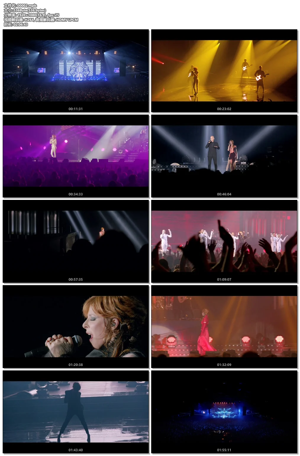 图片[6]-玛莲·法莫 Mylene Farmer Timeless Le Film 2013《BDMV 38.2G》-蓝光演唱会资源网